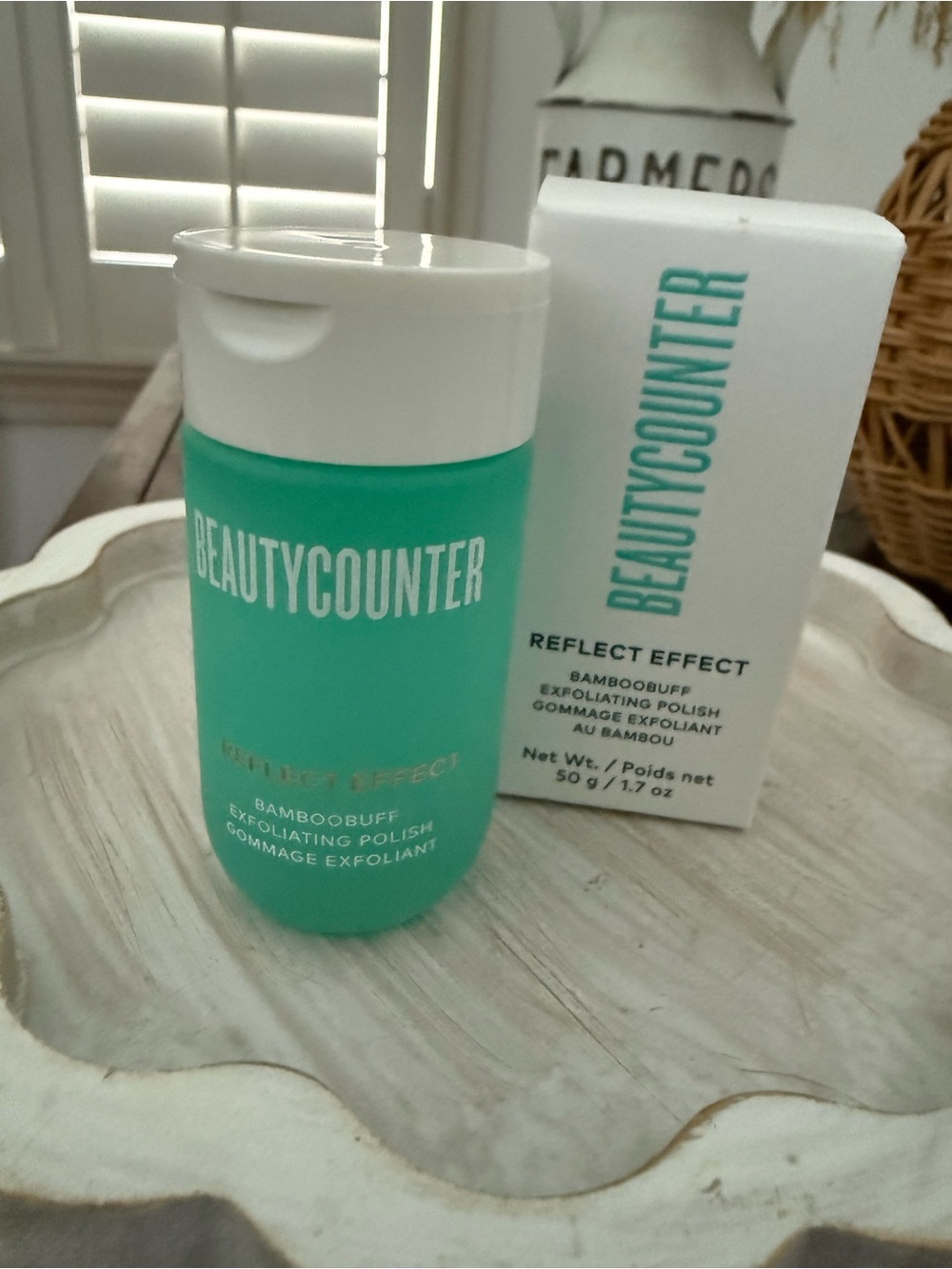 BeautyCounter NIB Exfoliating Polish BambooBuff
